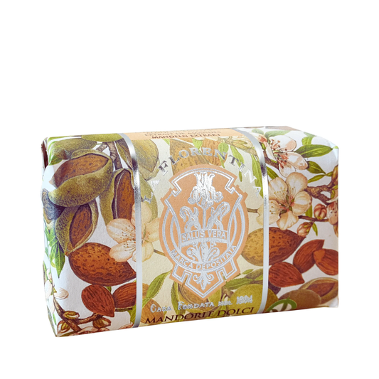 La Florentina Sweet Almond Set of 3 Bar Soaps 200g