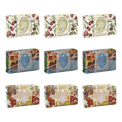 La Florentina Tuscan Soap Collection – 9 x 200g - The Gift Company
