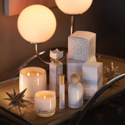 Urban Rituelle Lemon Myrtle, Golden Wattle, Poached Pear & Cypress Pine Scented Soy Candle 140g
