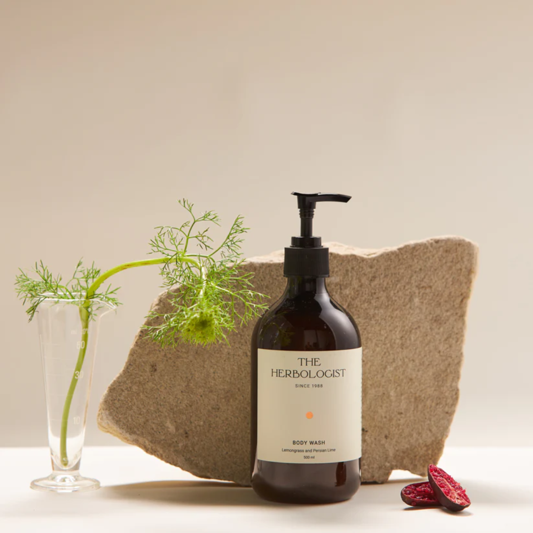 The Herbologist Lemongrass and Persian Lime Body Wash 500mL