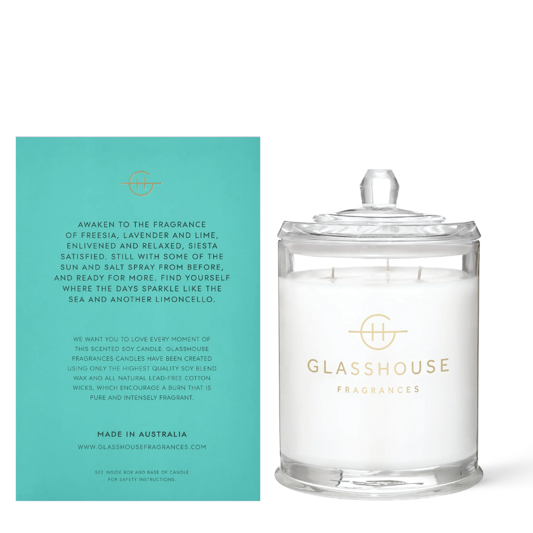 Glasshouse Fragrances - Lost In Amalfi Candle 760g