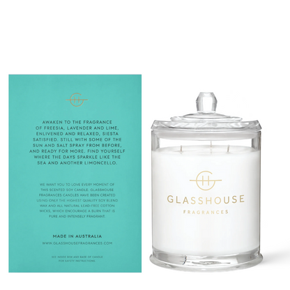 Glasshouse Fragrances - Lost In Amalfi Candle 760g