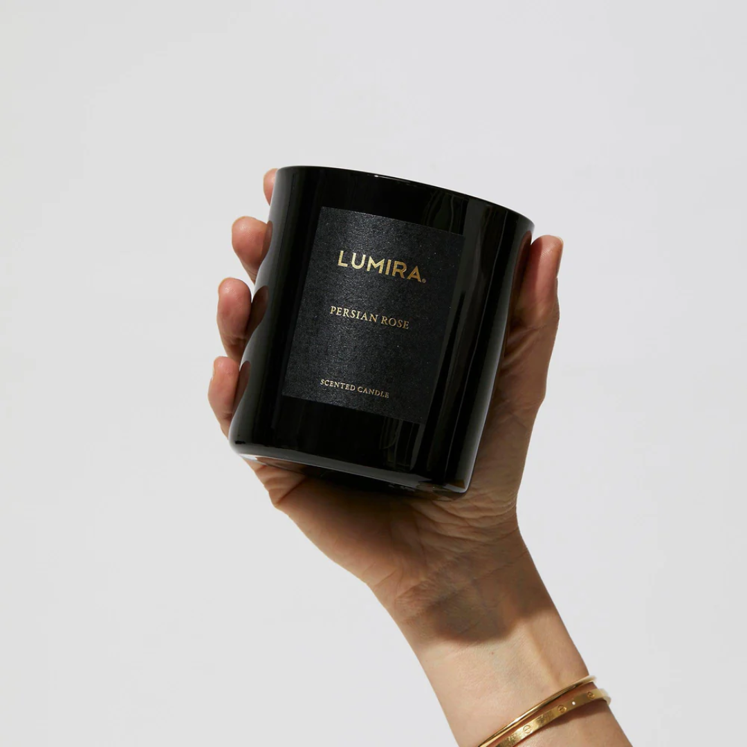 Lumira Persian Rose Candle 300g