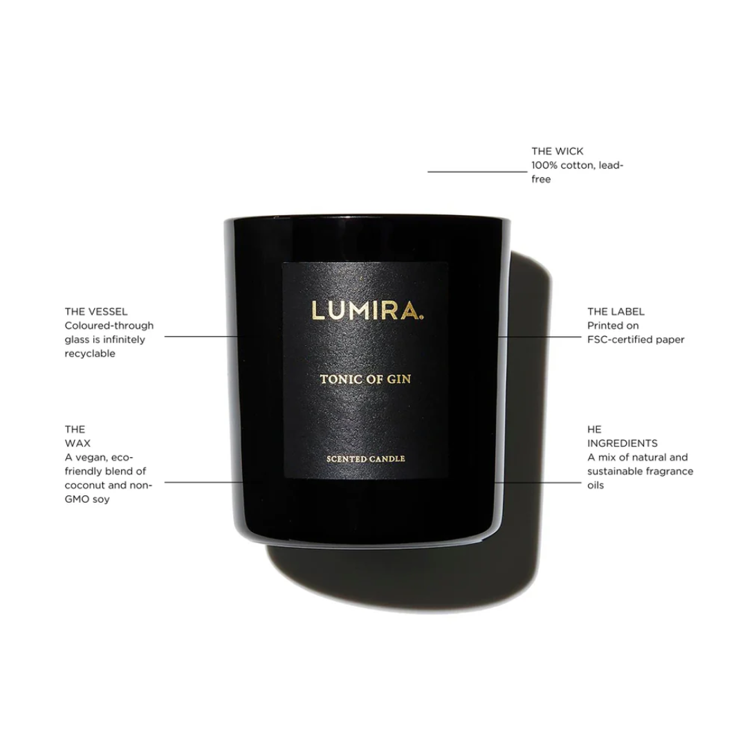 Lumira Tonic Of Gin Candle 300g