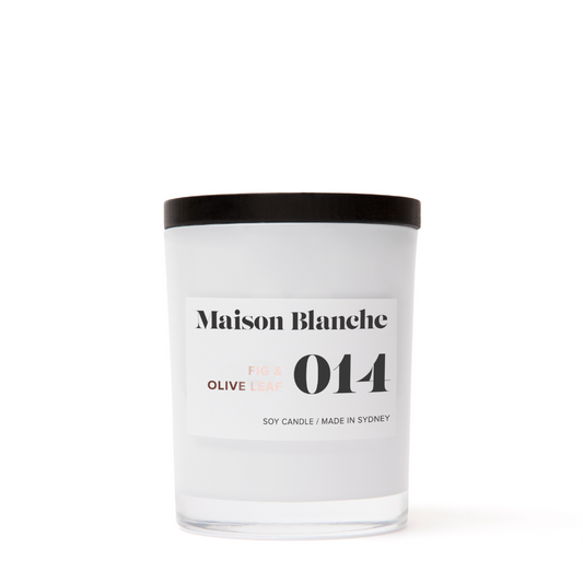 Maison Blanche 014 Fig & Olive Leaf Medium Candle 200g