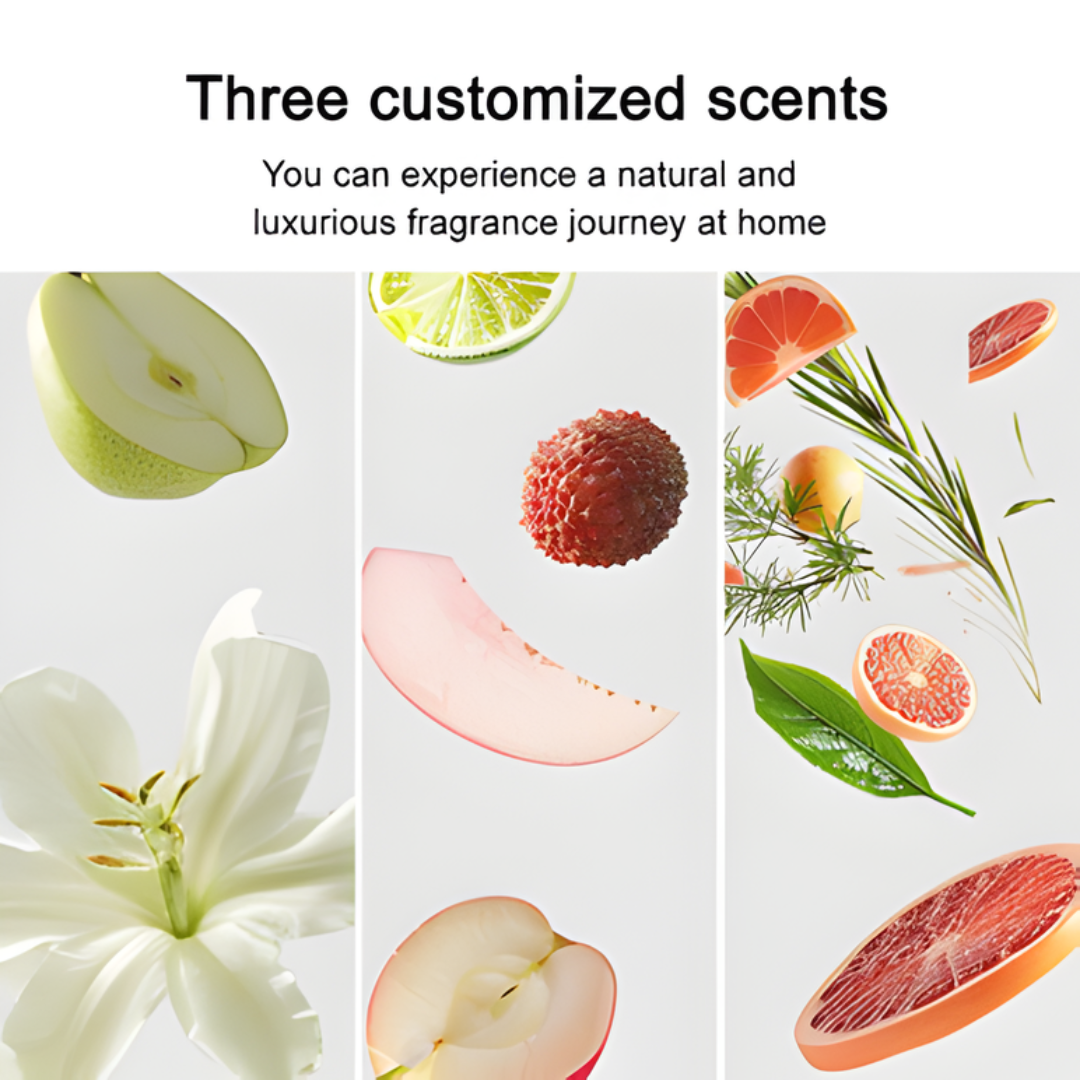 MIJIA Smart Scent Diffuser 2 — Sealed 135mL Aroma Diffuser with Wood Tea & Lychee