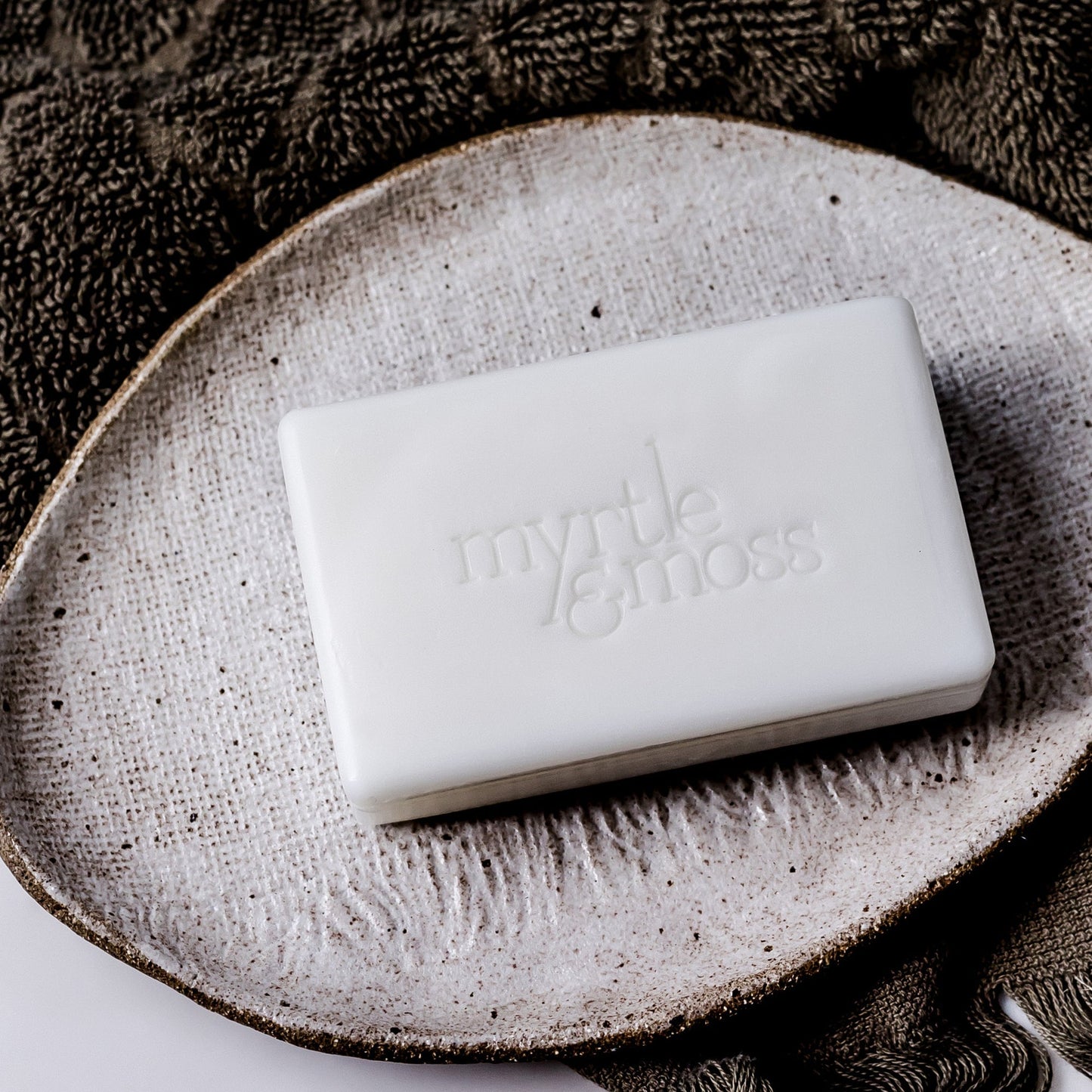 Myrtle & Moss Shea Butter Soap Mandarin, Lemon Myrtle & Orange Peel 200g
