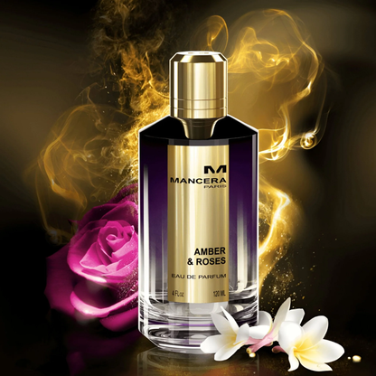 Mancera Amber & Roses Eau de Parfum 120mL - The Gift Company