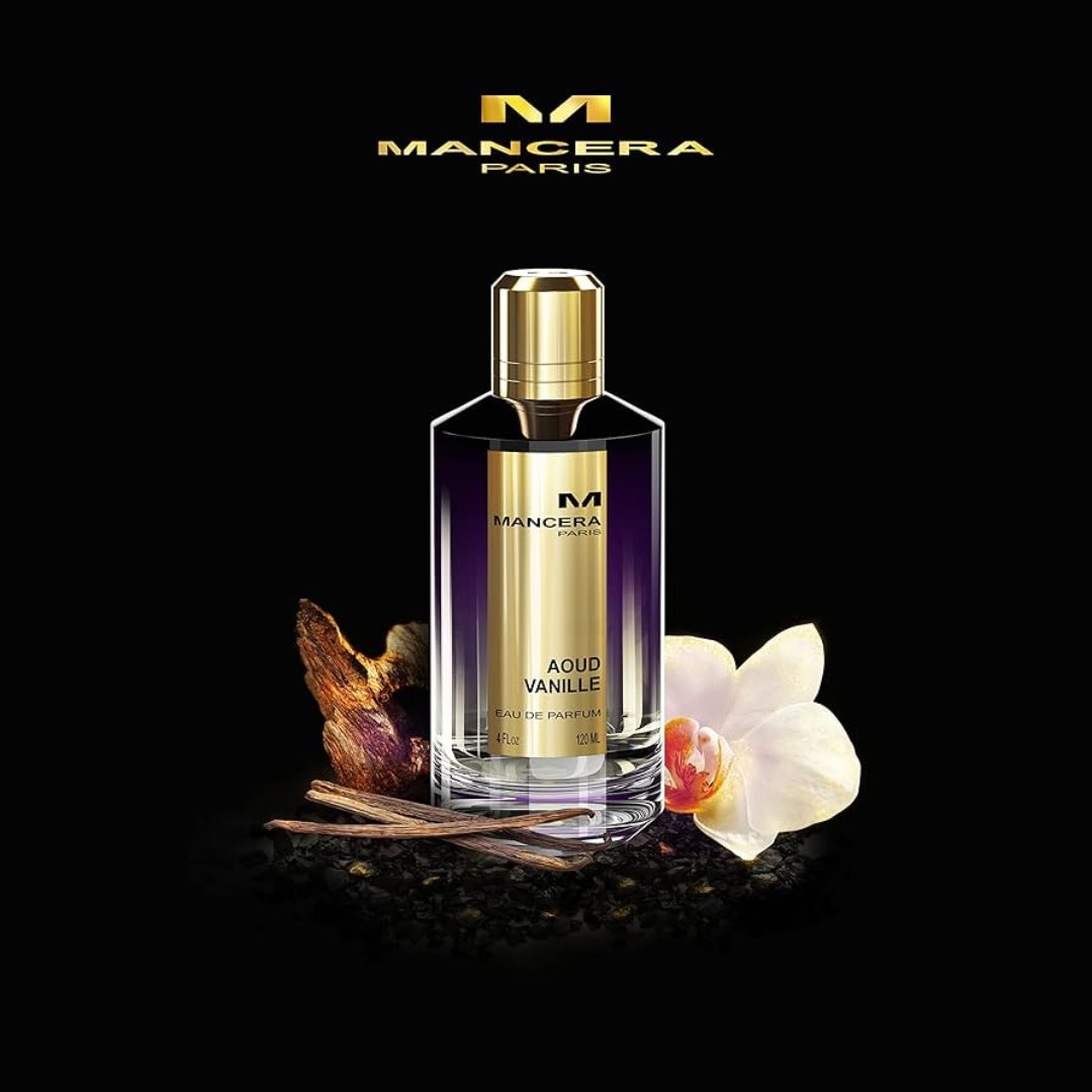 Mancera Aoud Vanille Eau de Parfum 120mL - The Gift Company