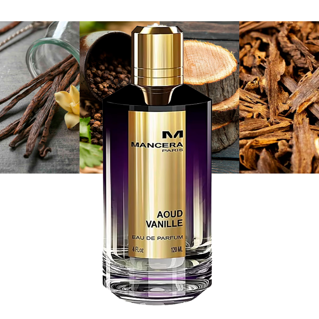 Mancera Aoud Vanille Eau de Parfum 120mL - The Gift Company