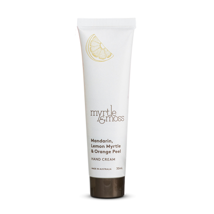 Myrtle & Moss Hand Cream Mandarin, Lemon Myrtle & Orange Peel 30mL