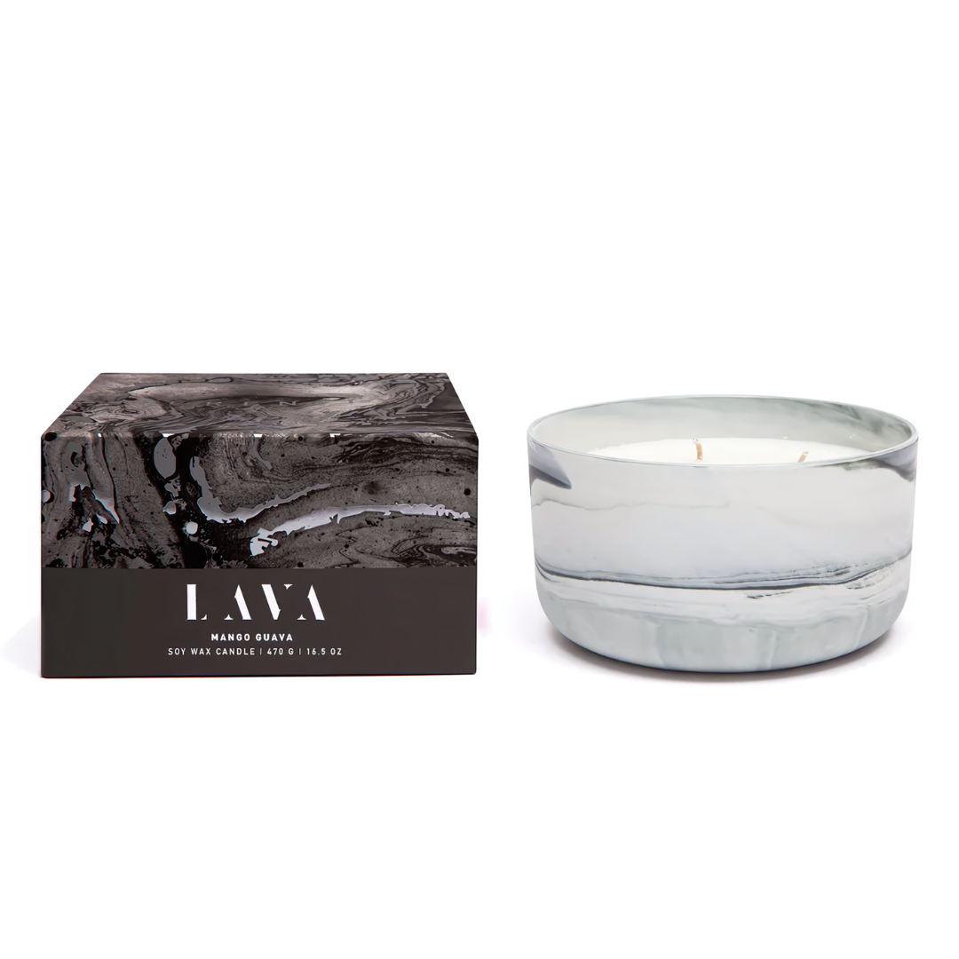 Serenity Lava Mango Guava Candle 470g