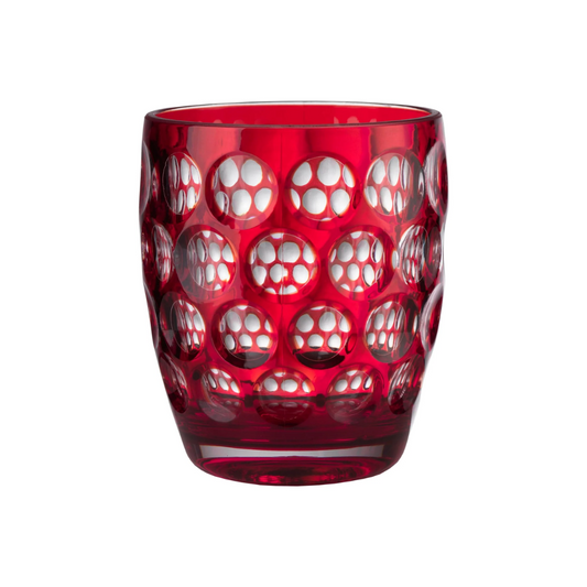 Mario Luca Giusti Lente Short Tumbler Red