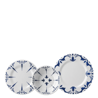 Mario Luca Giusti Tessa Bowls Blue Set of 2