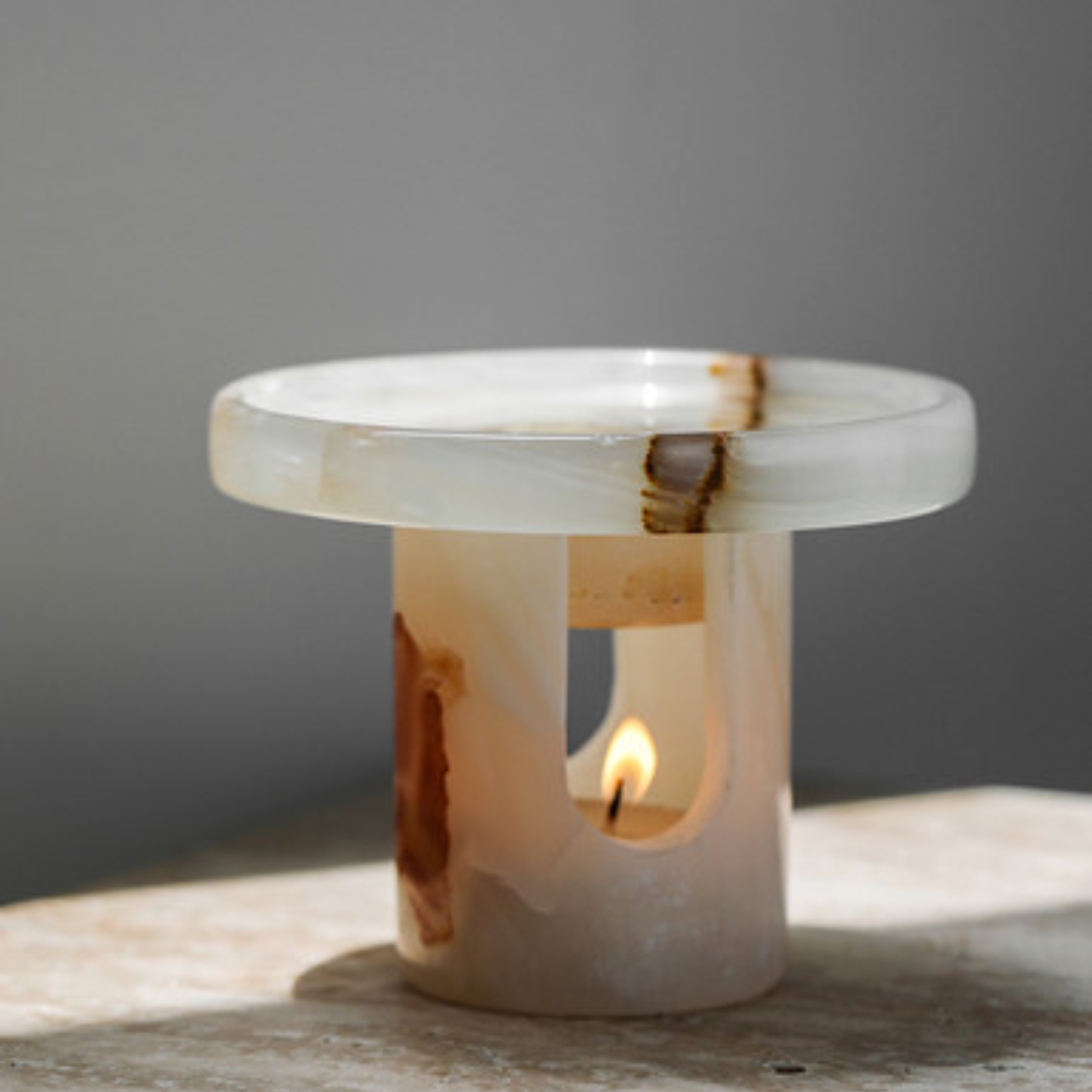 Innovative Natural Marble Stone Aromatherapy Diffuser & Wax Melt Burner