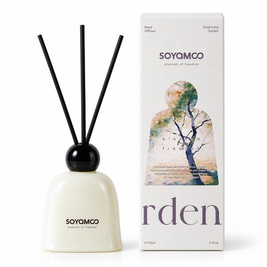SOYAMOO Ebony Bergamot Wanderland Reed Diffuser 150mL