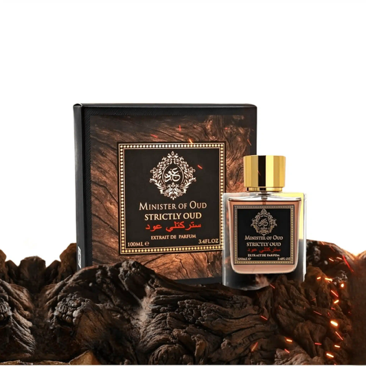 Fragrance World Minister Of Oud Strictly Oud Extrait de Parfum 100mL