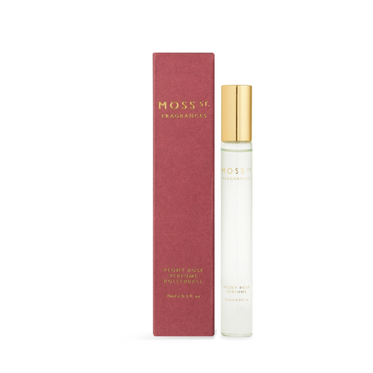 MOSS ST Peony Rose Perfume Rollerball 10ml