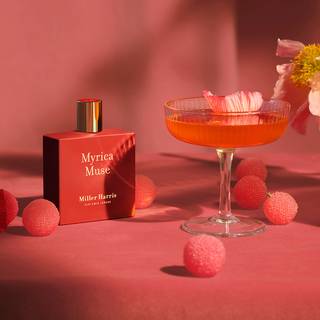 Miller Harris Myrica Muse official cocktail lifestyle image
