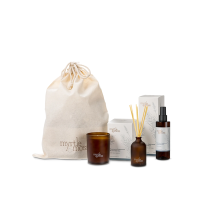 Myrtle & Moss Interior Scent Bundle Rosemary, Cedarwood & Lavender Bud