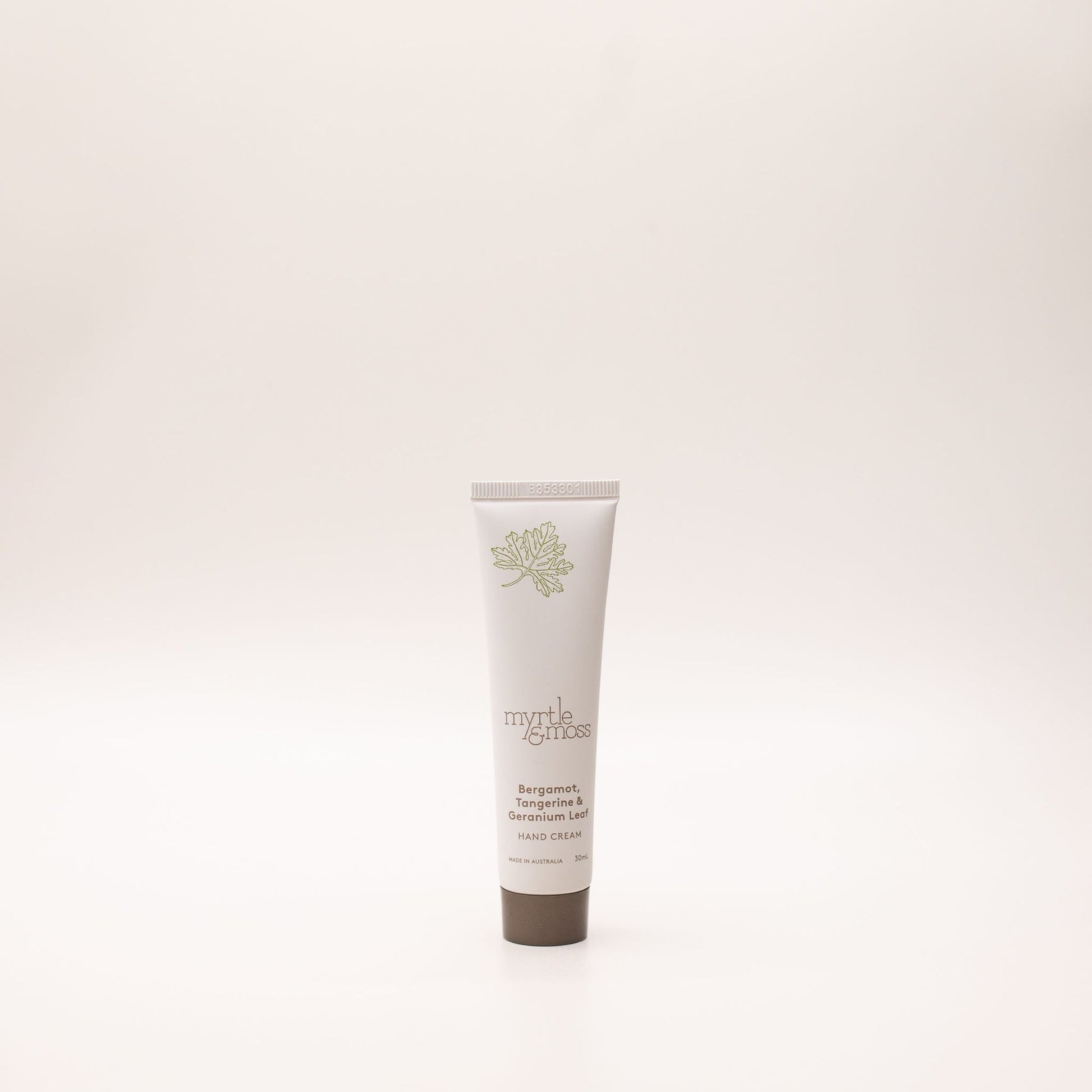 Myrtle & Moss Signature Hand Cream Bergamot Rind, Tangerine & Geranium Leaf 30mL