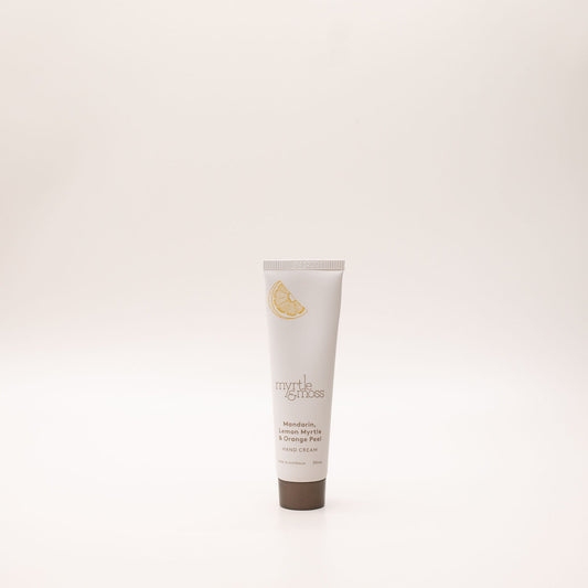 Myrtle & Moss Signature Hand Cream Mandarin, Lemon Myrtle & Orange Peel 30mL