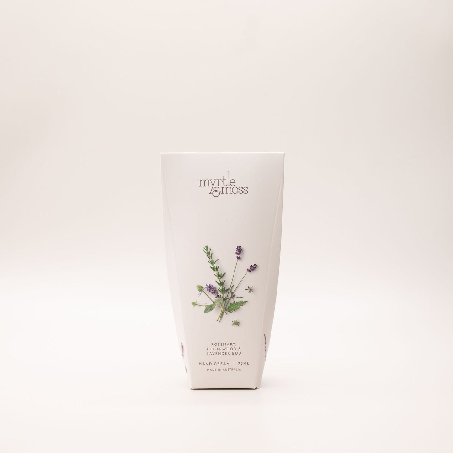 Myrtle & Moss Signature Hand Cream Rosemary, Cedarwood & Lavender Bud 75mL