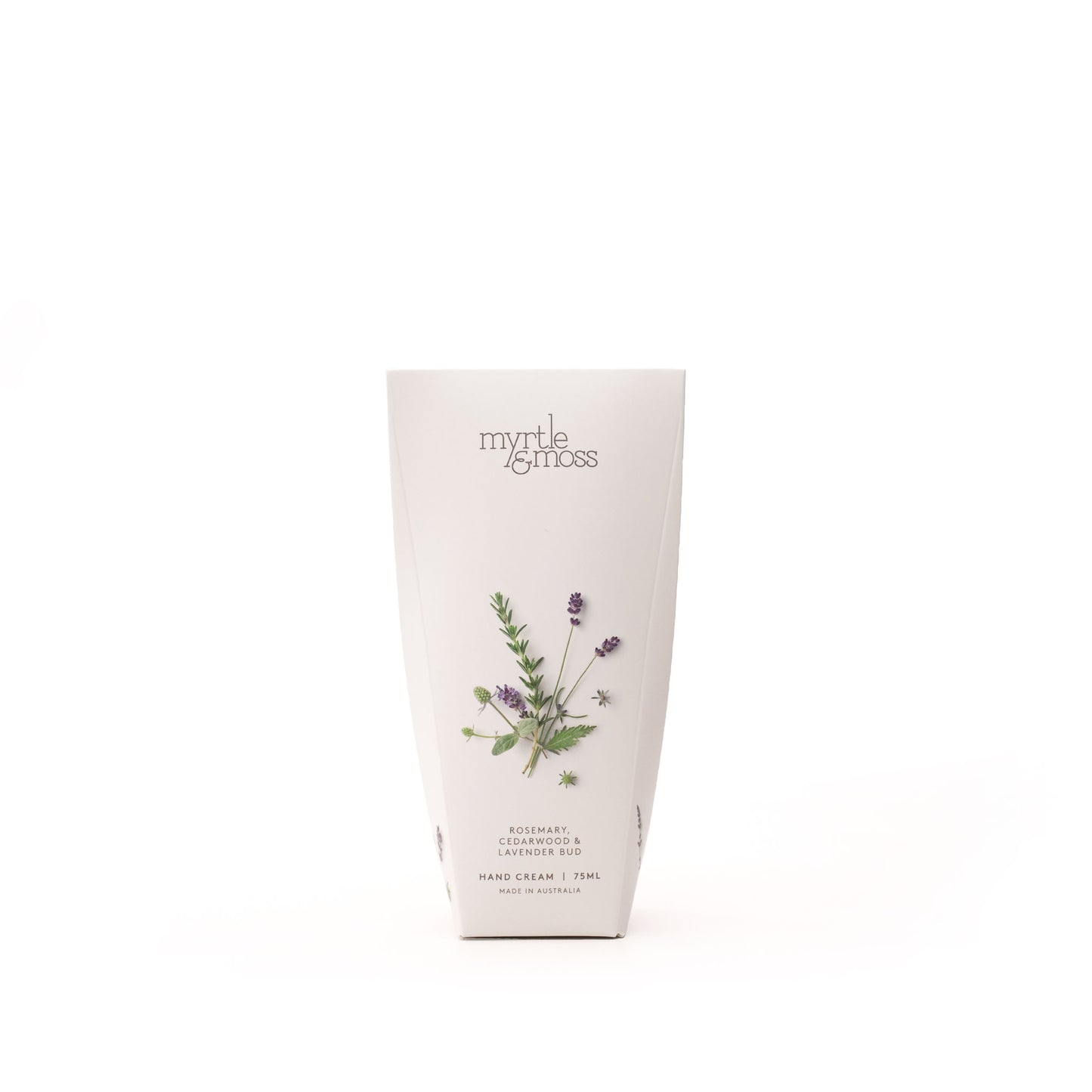 Myrtle & Moss Signature Hand Cream Rosemary, Cedarwood & Lavender Bud 75mL