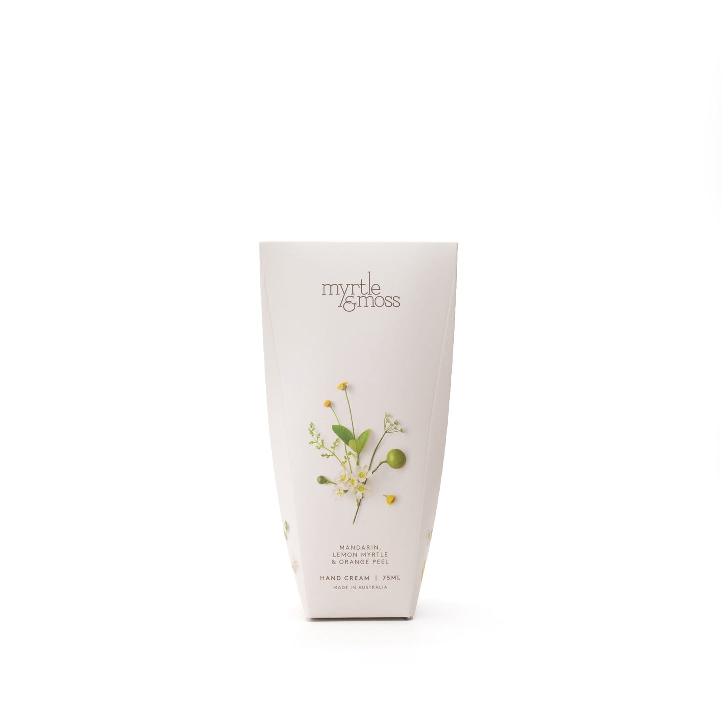 Myrtle & Moss Signature Hand Cream Mandarin, Lemon Myrtle & Orange Peel 75mL