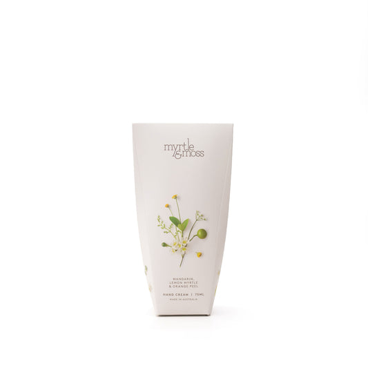 Myrtle & Moss Signature Hand Cream Mandarin, Lemon Myrtle & Orange Peel 75mL