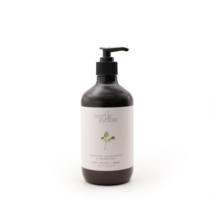 Myrtle & Moss Signature Body Lotion Mandarin, Lemon Myrtle & Orange Peel 500mL