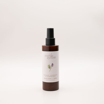 Myrtle & Moss Signature Room Scent Rosemary, Cedarwood & Lavender Bud 200mL