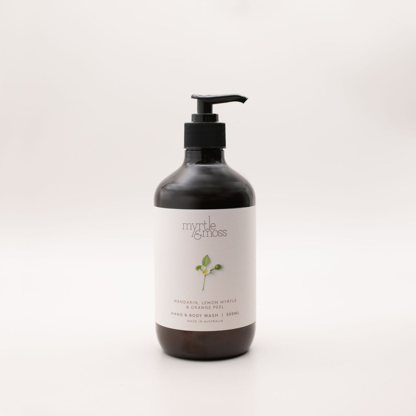 Myrtle & Moss Signature Hand & Body Wash Mandarin, Lemon Myrtle & Orange Peel 500mL