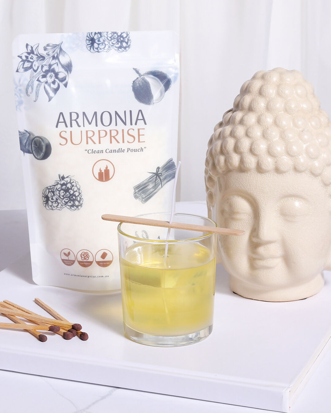 Armonia Surprise DIY Candle Making Kit 320g