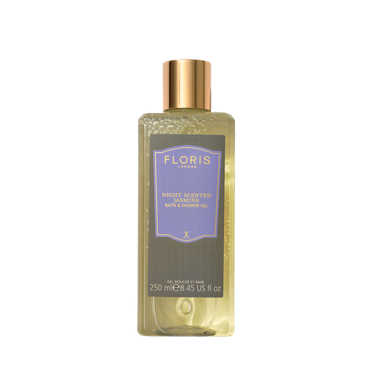 Floris Night Scented Jasmine Bath & Shower Gel 250mL