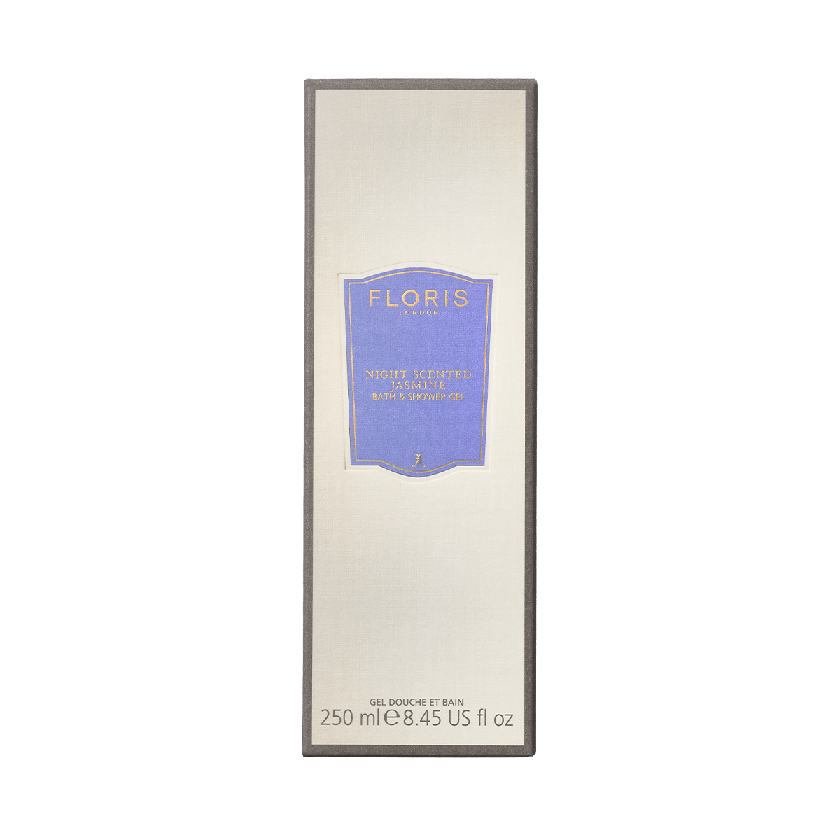 Floris Night Scented Jasmine Bath & Shower Gel 250mL box