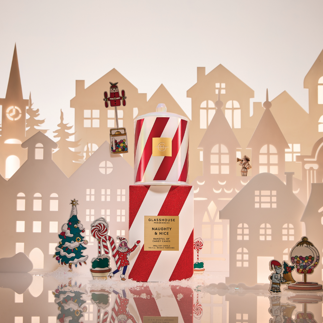 Glasshouse Fragrances Naughty & Nice 380g Candle