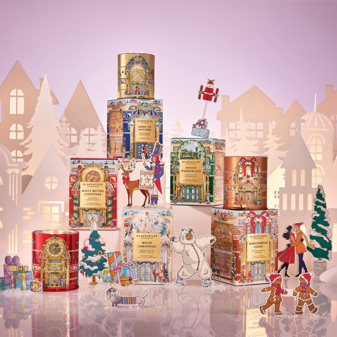 Glasshouse Fragrances Night Before Christmas Candle 380g