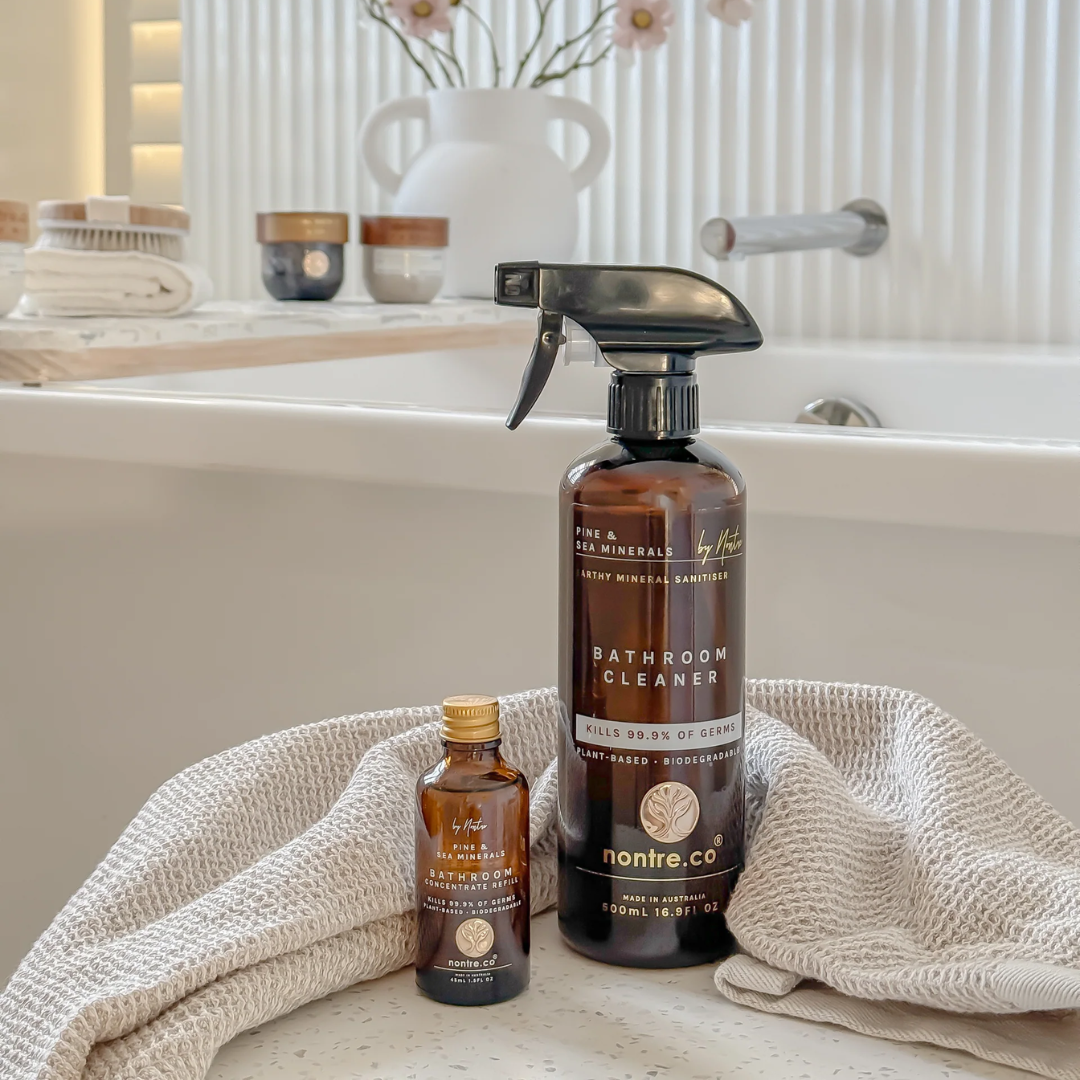 Nontre.co Antibacterial Bathroom Cleaner Pine & Sea Minerals Bundle 500mL