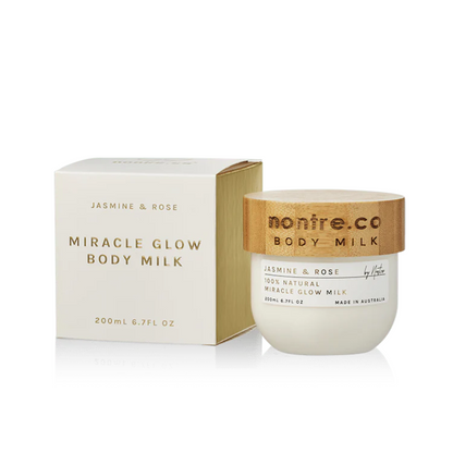 Nontre.co Miracle Glow Face & Body Milk Natural Jasmine & Rose 200mL