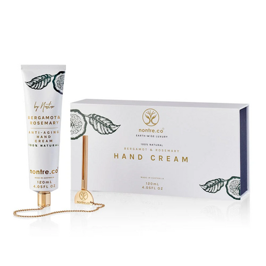 Nontre.co Natural Hand Cream Bergamot & Rosemary 120mL