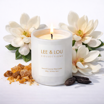 Lee & Lou Oriental Nights Bloom Candle 285g additional supplier image 3