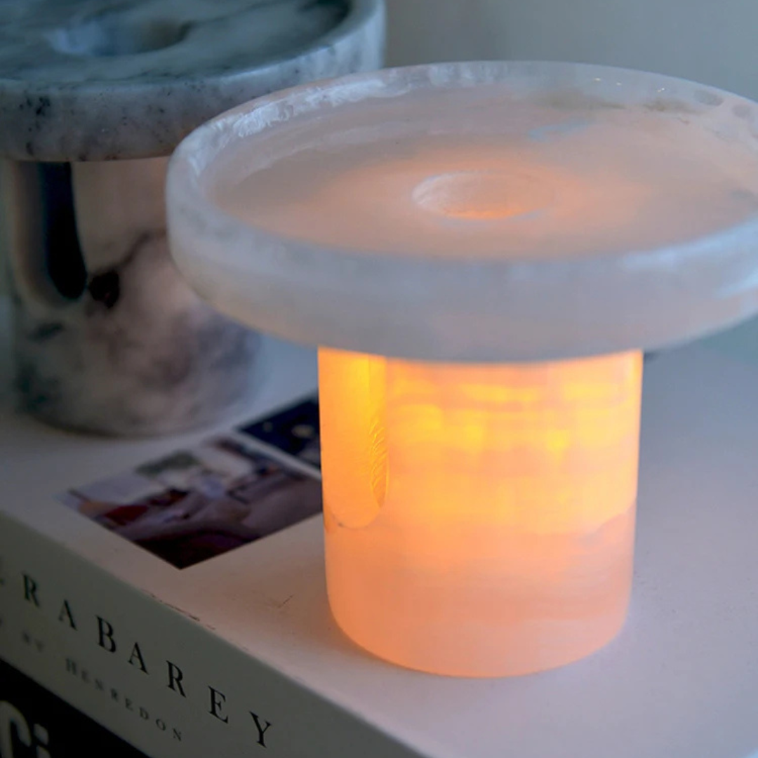 Essential Oil Burner Natural Marble Stone Diffuser