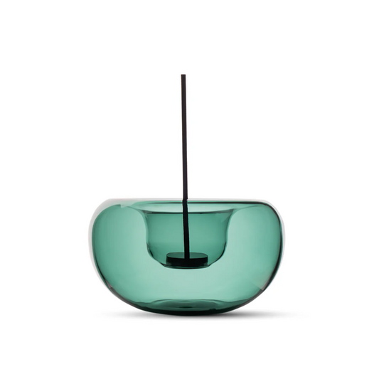 Studio Milligram Orbit Incense Holder Teal (100mm)