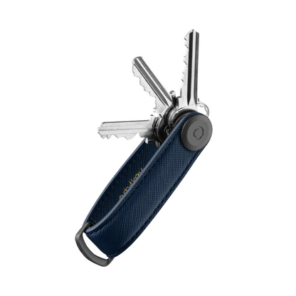 Orbitkey - Key Organiser Saffiano Oxford Navy