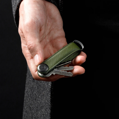 Orbitkey - Key Organiser Saffiano Olive