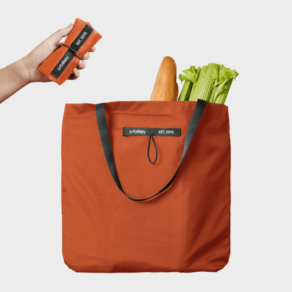 Orbitkey - Foldable Tote Bag - Tangerine Limited Edition