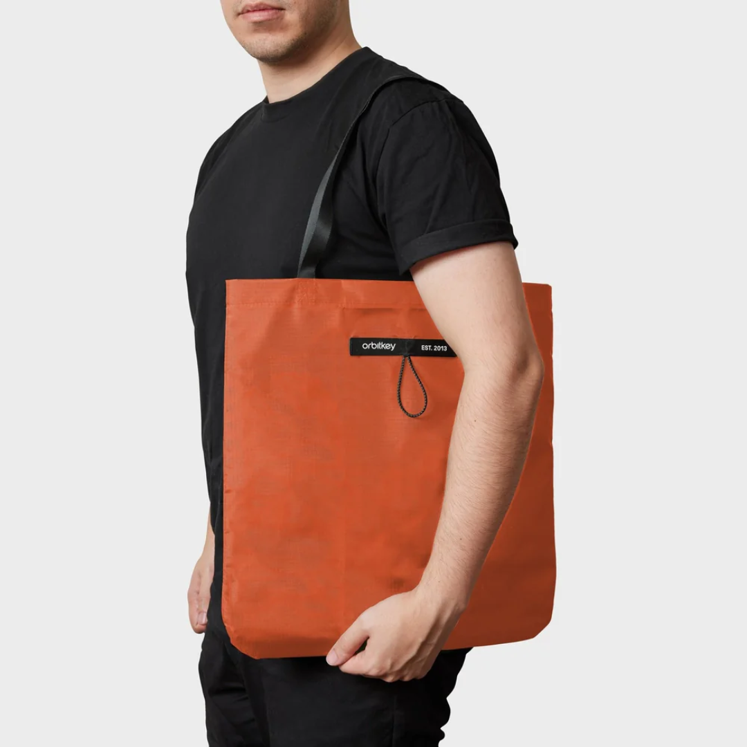 Orbitkey - Foldable Tote Bag - Tangerine Limited Edition