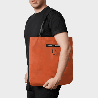 Orbitkey - Foldable Tote Bag - Tangerine Limited Edition