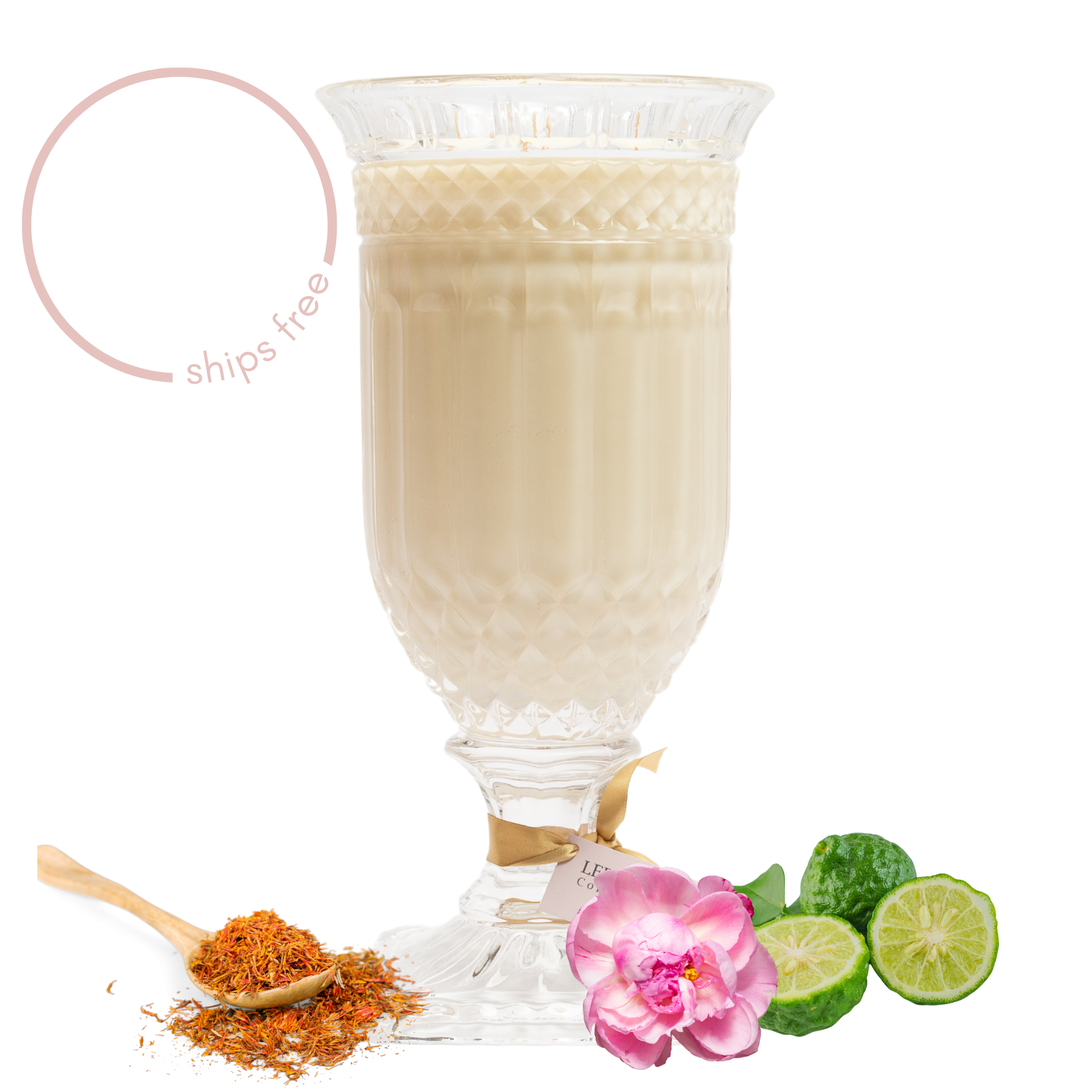 Lee & Lou Park Hyatt Crystal Vase Candle 1.5kg additional supplier image 10
